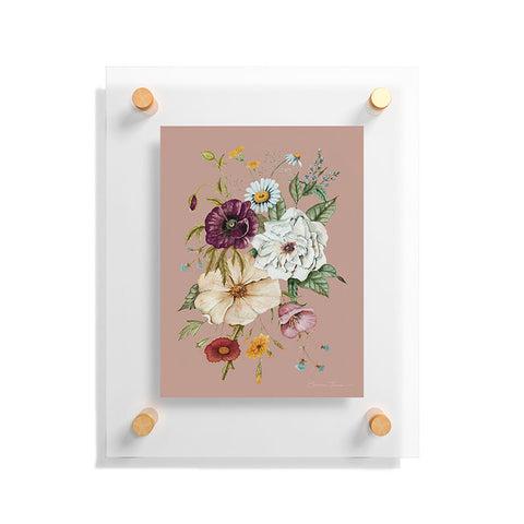 Shealeen Louise Colorful Wildflower Bouquet Floating Acrylic Print