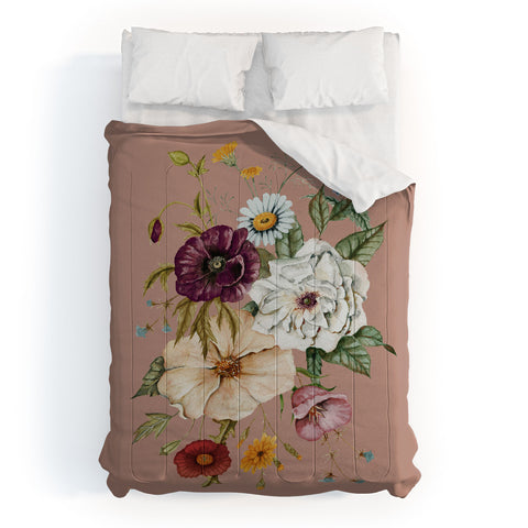 Shealeen Louise Colorful Wildflower Bouquet Comforter