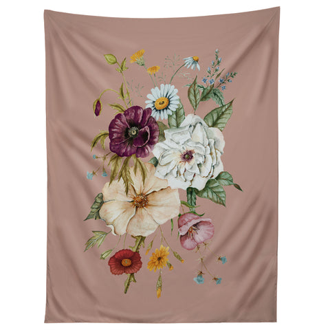 Shealeen Louise Colorful Wildflower Bouquet Tapestry