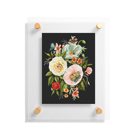 Shealeen Louise Wildflower and Butterflies Floating Acrylic Print