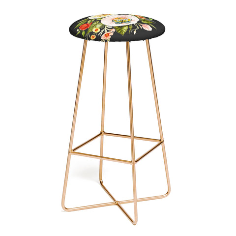 Shealeen Louise Wildflower and Butterflies Bar Stool