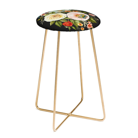 Shealeen Louise Wildflower and Butterflies Counter Stool