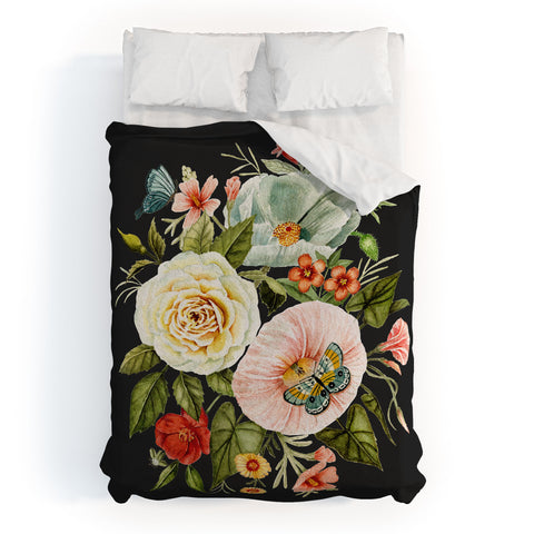 Shealeen Louise Wildflower and Butterflies Duvet Cover