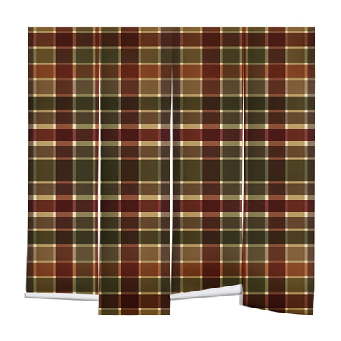 Sheila Wenzel-Ganny Autumn Color Plaids Wall Mural