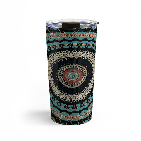 Sheila Wenzel-Ganny Aztec Boho Mandala Travel Mug