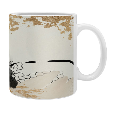 Sheila Wenzel-Ganny Black Ink Abstract Coffee Mug