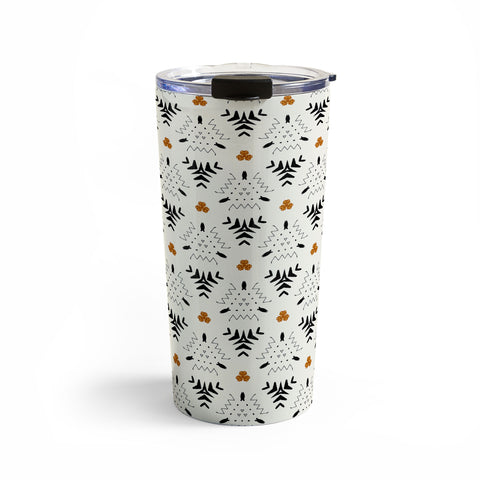 Sheila Wenzel-Ganny Black Ink Western Geo Travel Mug