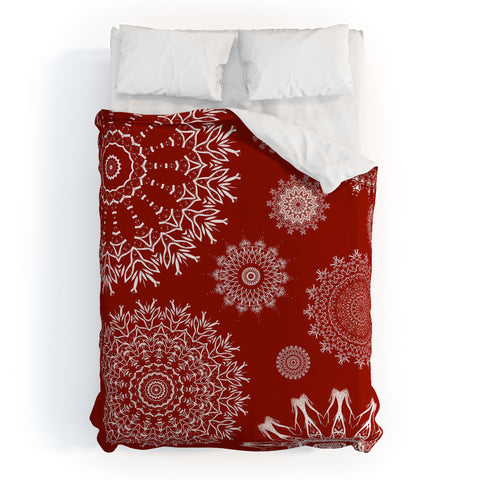 Sheila Wenzel-Ganny Bohemian Holiday Mandalas Duvet Cover