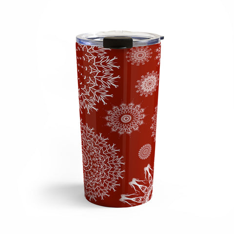 Sheila Wenzel-Ganny Bohemian Holiday Mandalas Travel Mug