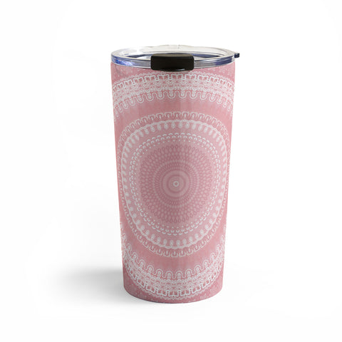 Sheila Wenzel-Ganny Boho Pink Mandala Travel Mug