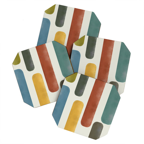 Sheila Wenzel-Ganny Bold Strokes Coaster Set