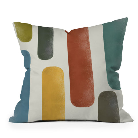 Sheila Wenzel-Ganny Bold Strokes Outdoor Throw Pillow