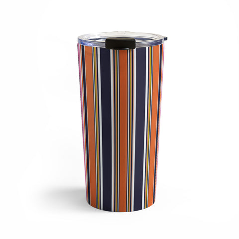 Sheila Wenzel-Ganny Contemporary Bold Stripes Travel Mug