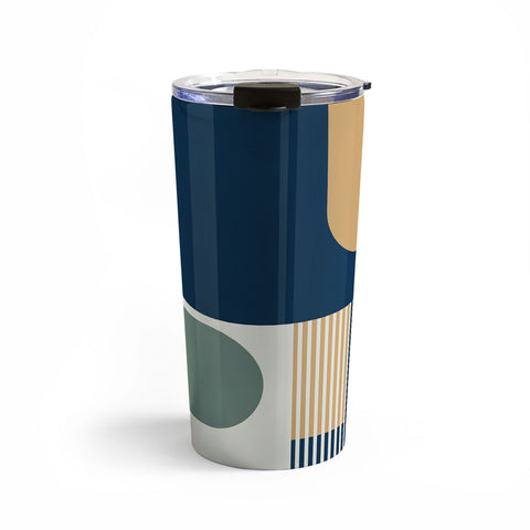 Sheila Wenzel-Ganny Cool Color Palette Pattern Travel Mug