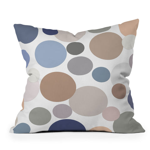 Sheila Wenzel-Ganny Cool Color Palette Outdoor Throw Pillow