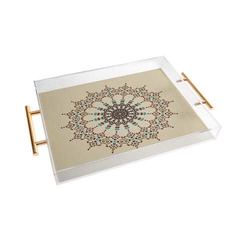 Sheila Wenzel-Ganny Dream Catcher Mandala Acrylic Tray