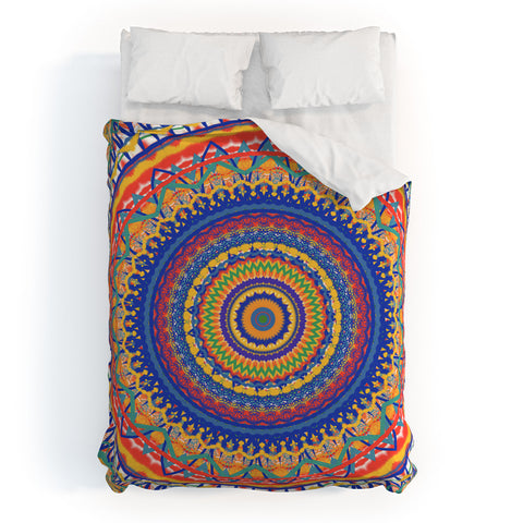 Sheila Wenzel-Ganny Festive Mandala Duvet Cover