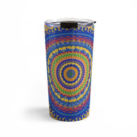 Sheila Wenzel-Ganny Festive Mandala Travel Mug