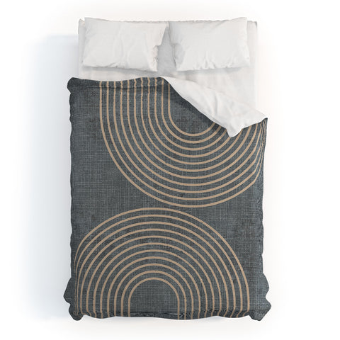 Sheila Wenzel-Ganny Grunge Minimalist Abstract Duvet Cover