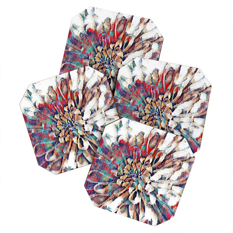 Sheila Wenzel-Ganny Japanese Inspired Lily Coaster Set