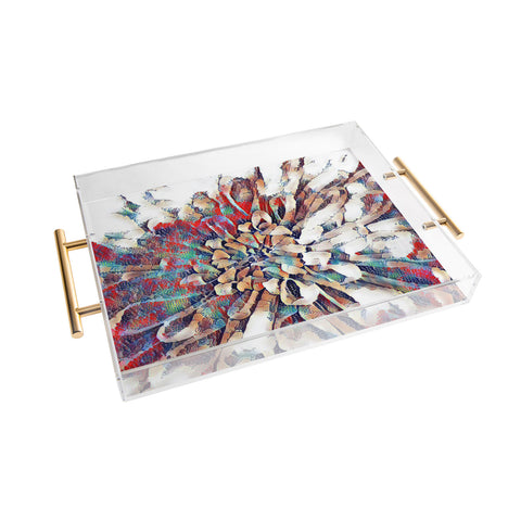 Sheila Wenzel-Ganny Japanese Inspired Lily Acrylic Tray