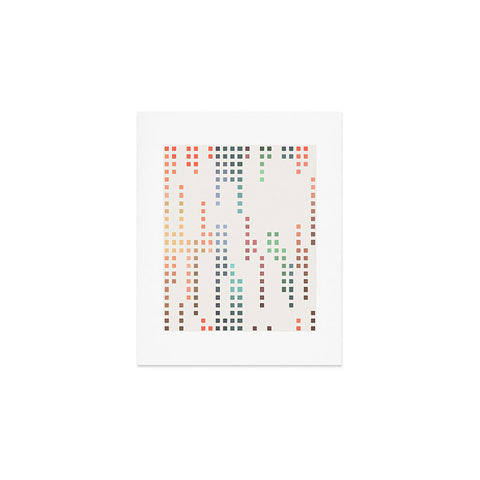 Sheila Wenzel-Ganny Mini Color Square Palette Art Print