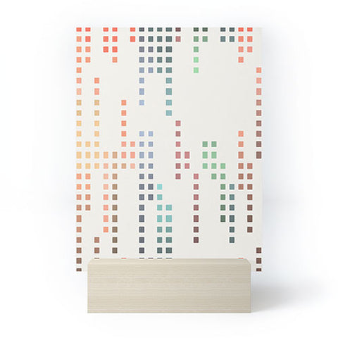 Sheila Wenzel-Ganny Mini Color Square Palette Mini Art Print
