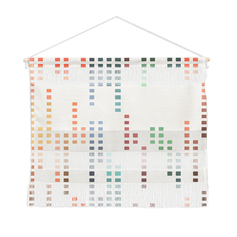 Sheila Wenzel-Ganny Mini Color Square Palette Wall Hanging Landscape