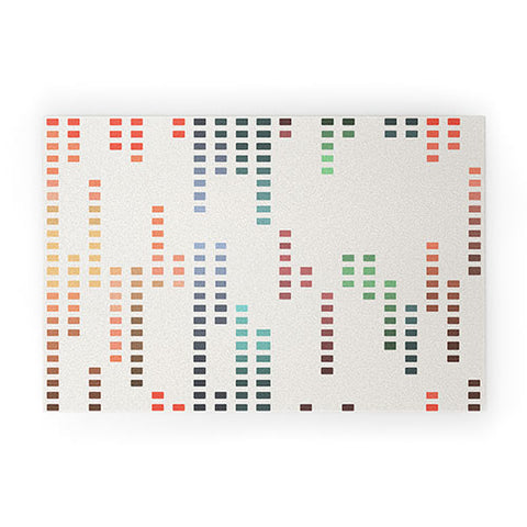 Sheila Wenzel-Ganny Mini Color Square Palette Welcome Mat