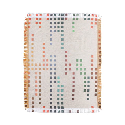 Sheila Wenzel-Ganny Mini Color Square Palette Throw Blanket