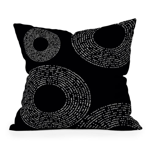 Sheila Wenzel-Ganny Minimalist Dot Dots Outdoor Throw Pillow