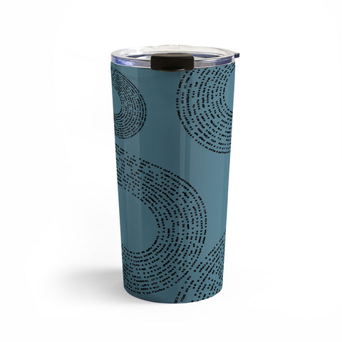 Sheila Wenzel-Ganny Minimalist Sky Blue Travel Mug