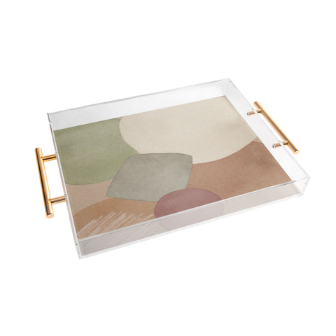 Sheila Wenzel-Ganny Minimalist Soft Geo Acrylic Tray