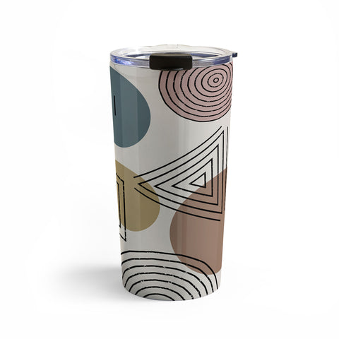 Sheila Wenzel-Ganny Mix It Up Geo Pattern Travel Mug