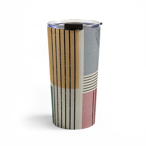 Sheila Wenzel-Ganny Modern Geo Design Travel Mug