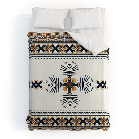 Sheila Wenzel-Ganny Native Geo Pattern Duvet Cover