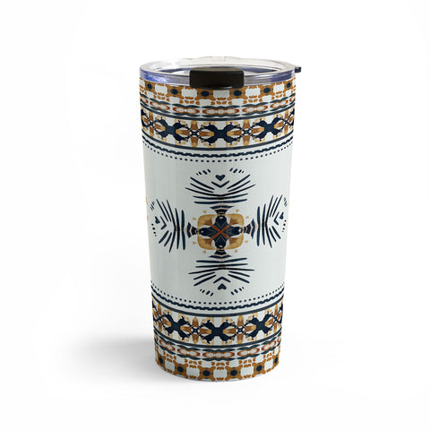 Sheila Wenzel-Ganny Native Geo Pattern Travel Mug