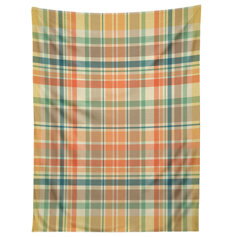 Sheila Wenzel-Ganny Pastel Country Plaids Tapestry
