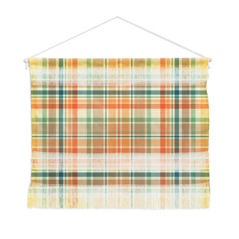 Sheila Wenzel-Ganny Pastel Country Plaids Wall Hanging Landscape