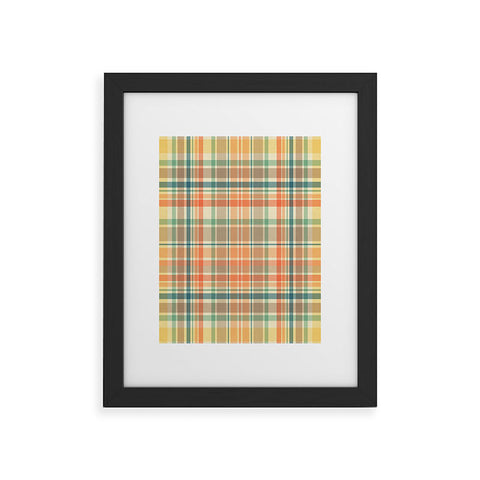 Sheila Wenzel-Ganny Pastel Country Plaids Framed Art Print