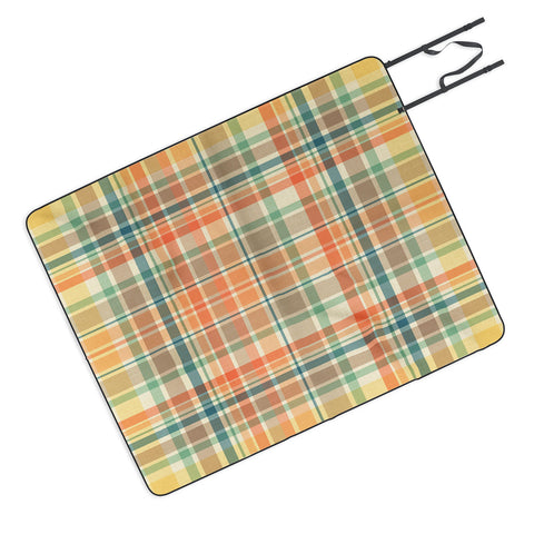 Sheila Wenzel-Ganny Pastel Country Plaids Picnic Blanket