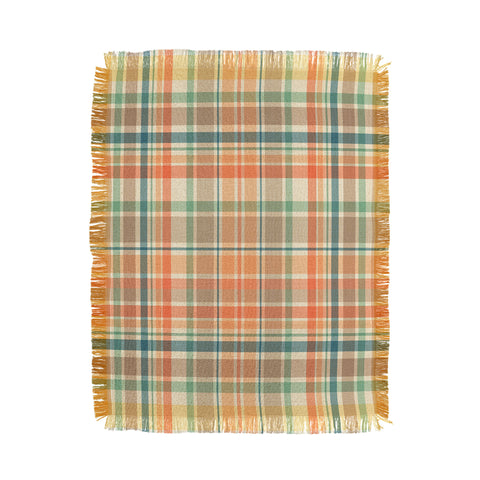 Sheila Wenzel-Ganny Pastel Country Plaids Throw Blanket