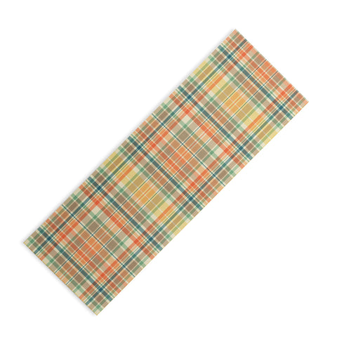 Sheila Wenzel-Ganny Pastel Country Plaids Yoga Mat