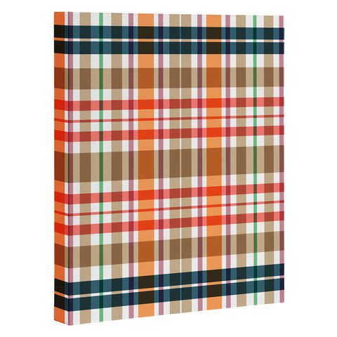 Sheila Wenzel-Ganny Picnic Summer Plaids Art Canvas