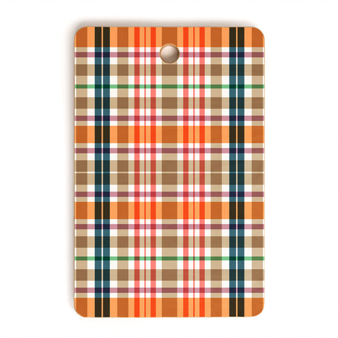 Sheila Wenzel-Ganny Picnic Summer Plaids Cutting Board Rectangle