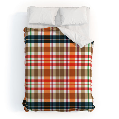 Sheila Wenzel-Ganny Picnic Summer Plaids Duvet Cover