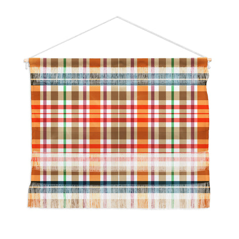 Sheila Wenzel-Ganny Picnic Summer Plaids Wall Hanging Landscape