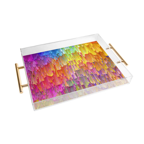 Sheila Wenzel-Ganny Rainbow Cascade Acrylic Tray