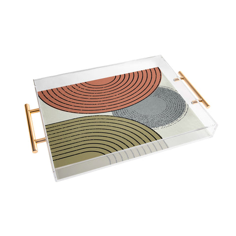 Sheila Wenzel-Ganny Retro Minimalist Acrylic Tray