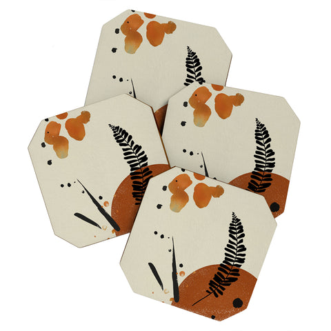 Sheila Wenzel-Ganny Simplicity in Nature Coaster Set